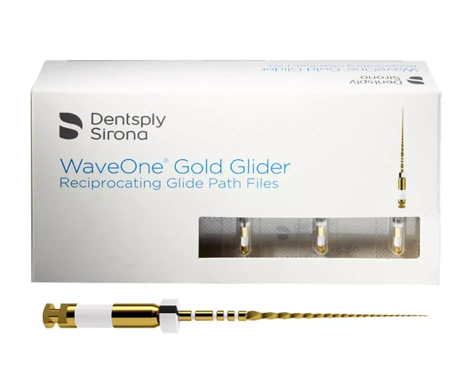 Waveone Gold Glider 31mm RECIPROCATING Glide Path File Dentsply 30 files-(10 pk)