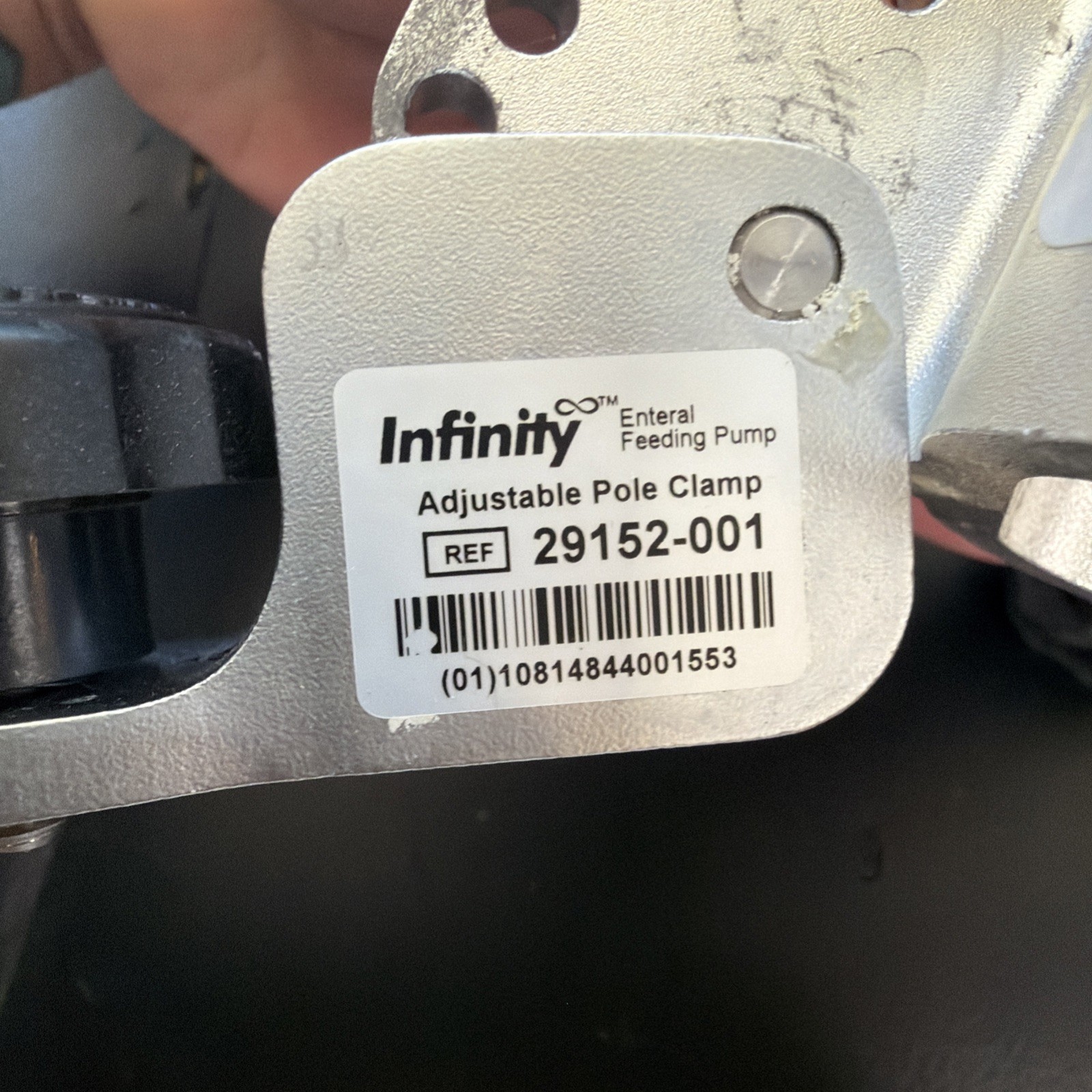 EUC Infinity Enteral Feeding Pump Adjustable Pole Clamp – # 29152-001 Accessory