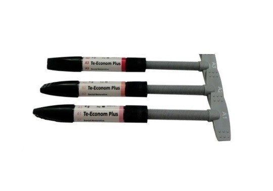 Ivoclar Te-Econom Plus LC Hybrid Dental Restorative Composite 4gm OR Bonding