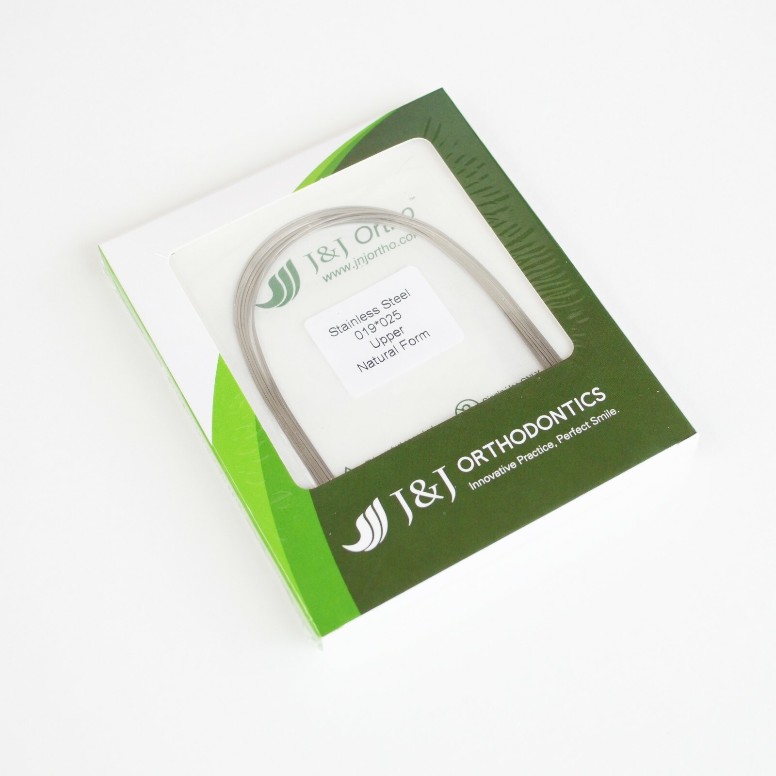 J&J Ortho™ Orthodontic Arch Wire NiTi / Stainless Steel (100/Box)