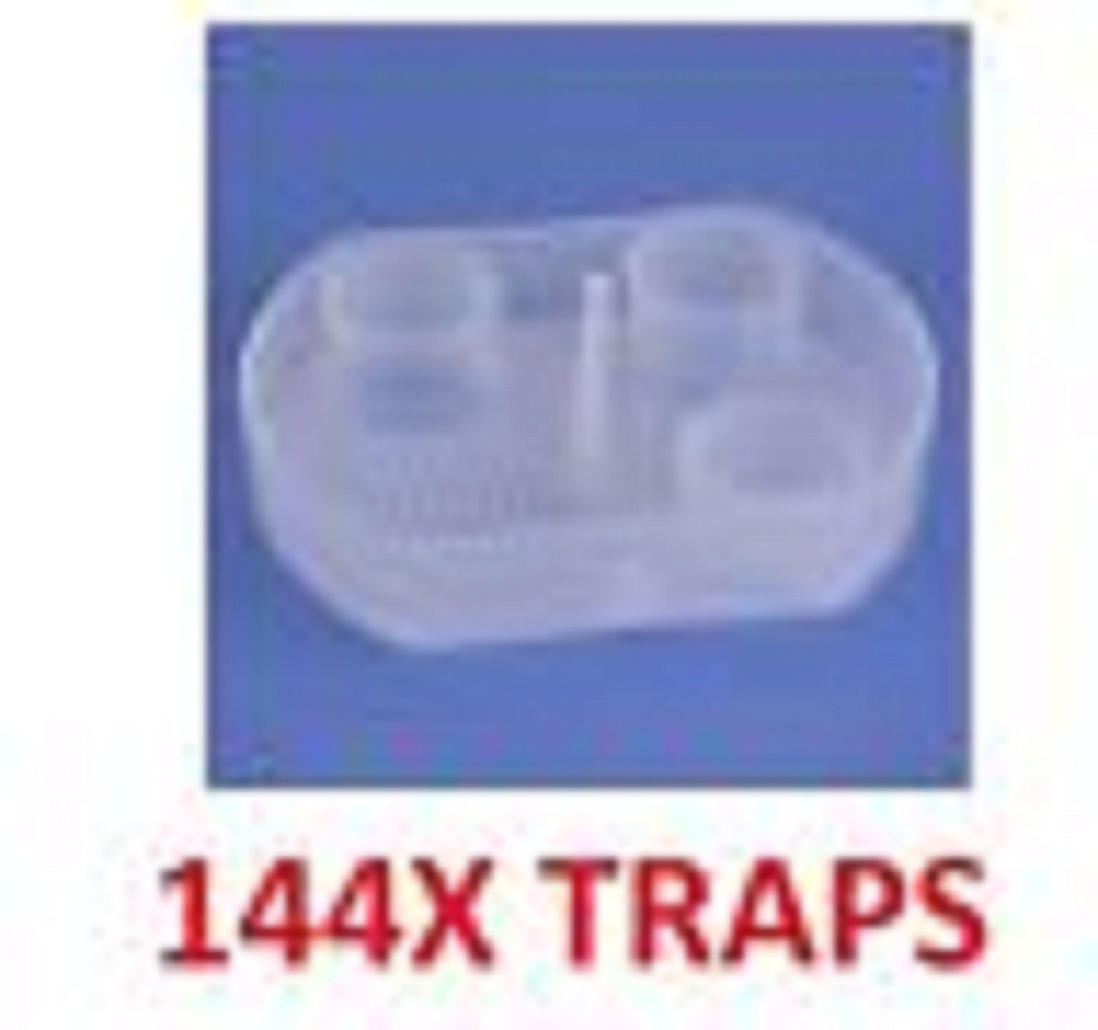 144X Pcs Plasdent Clear Screen-4-Vac Disposable Traps Fits A-dec