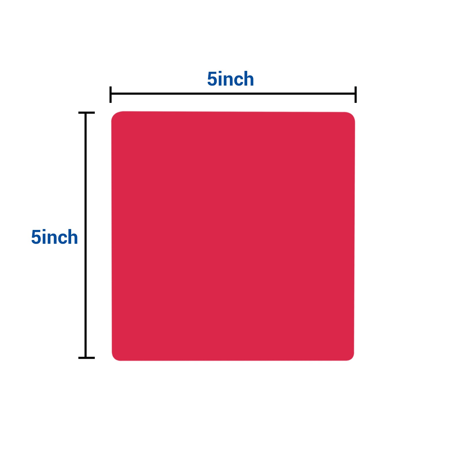 5/Pk Bio-Art Thermoforming Sheet Soft 3,0mm / 0,12” EVA Square Mixed Colors 5
