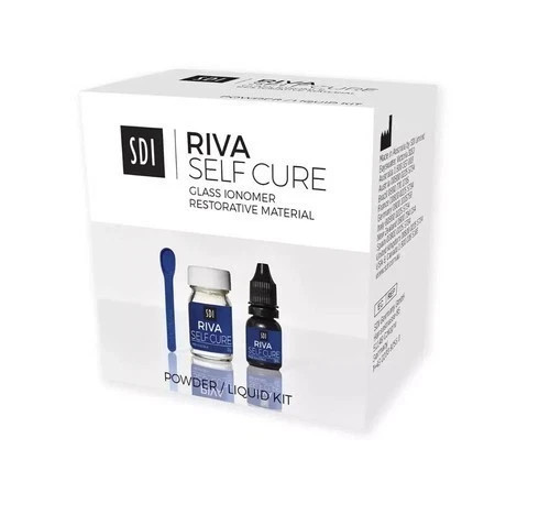 SDI RIVA SELF CURE GIC DENTAL RESTORATIVE NO SENSITIVITY NO ADHESIVE REQUIRED FS