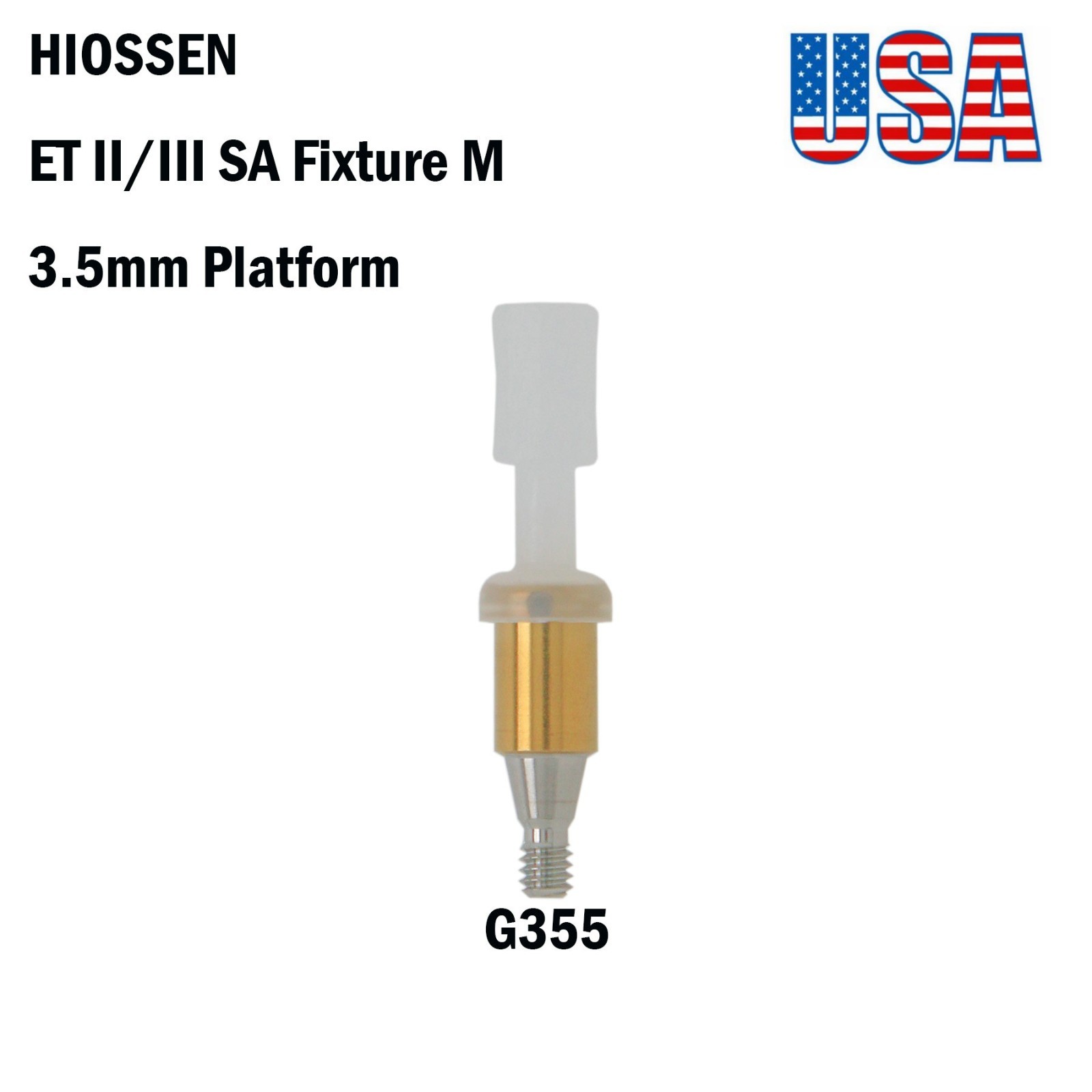 US Osstem HIOSSEN ET Mini Locator Overdenture Abutments Locator Male Cap Tools