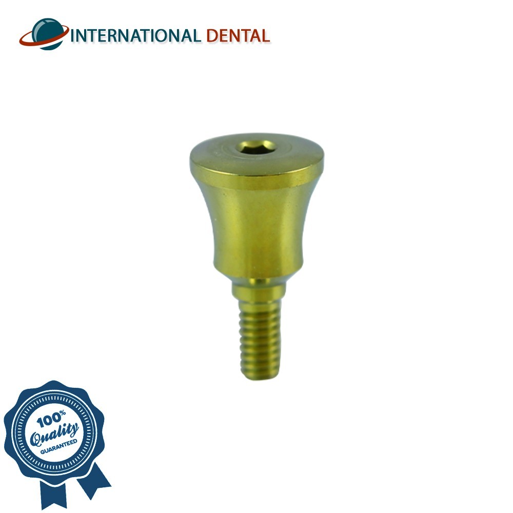 10 Dental Concave Anatomic Healing Cap Ø5.5mm Int Hex 2.42mm Wide Platform