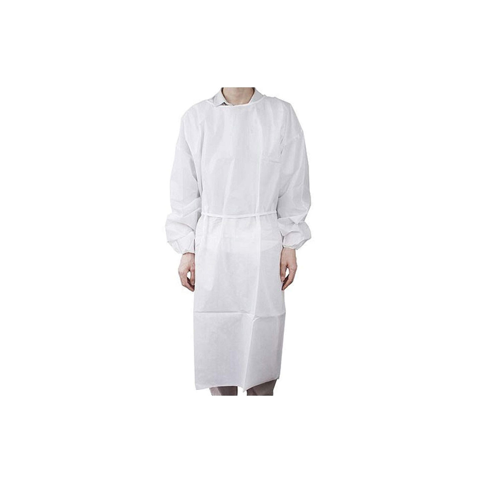 ProCure PC150WU – Procure Disposable Isolation Gowns 10-Count Longsleeve with El