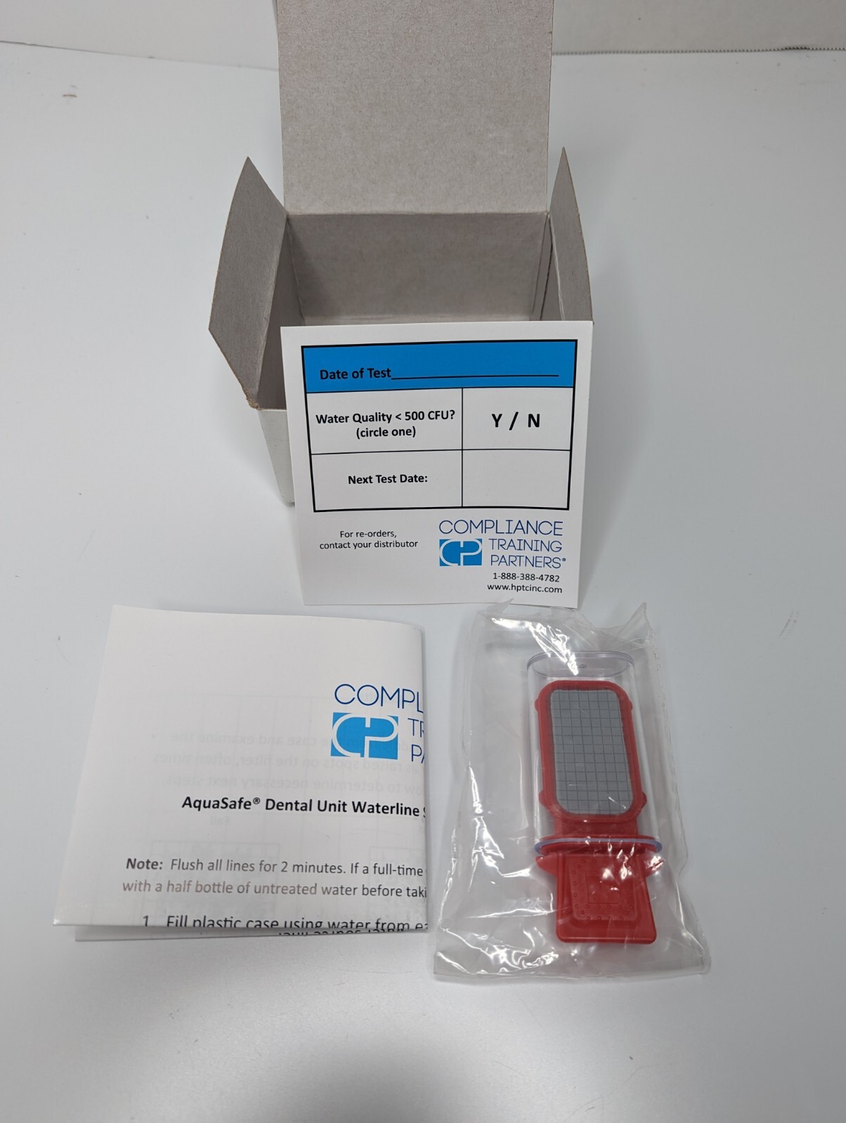 HPTC Aquasafe Dental Water Line Testing Unit WTK-F Compliance Training Partners