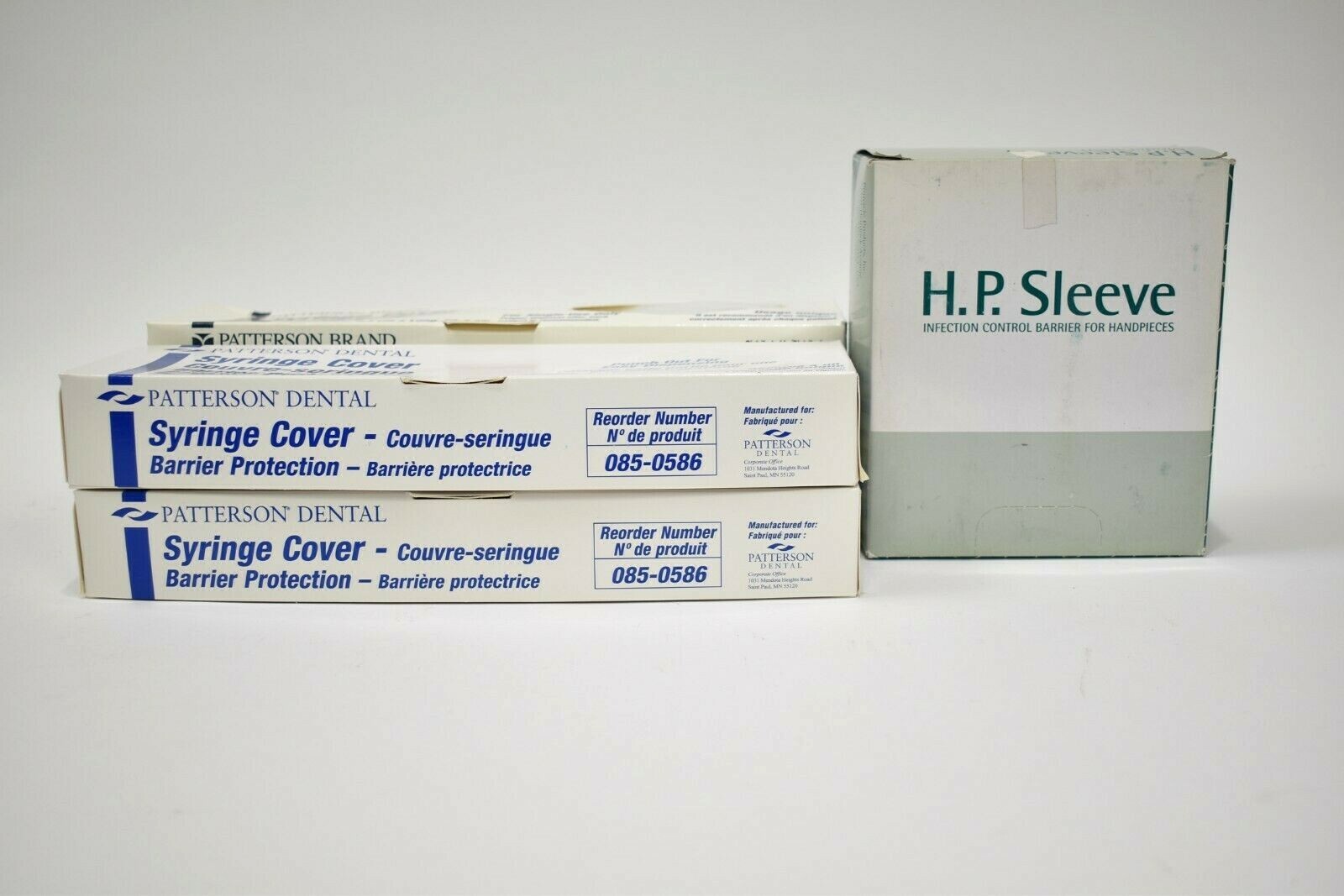 Disposable Dental Handpiece & A/W Syringe Sleeve Covers Clear Plastic Barrier