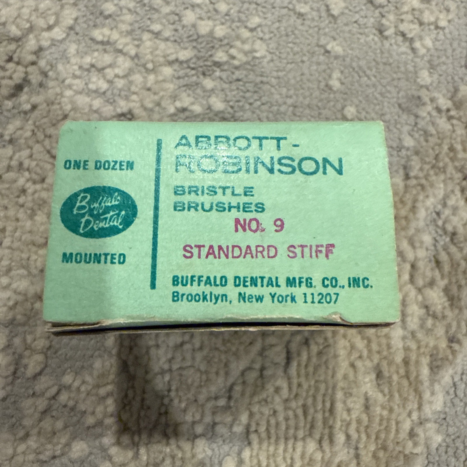 Abbott-Robinson #9 Soft Bristle Brushes, 11/Box Check Pics