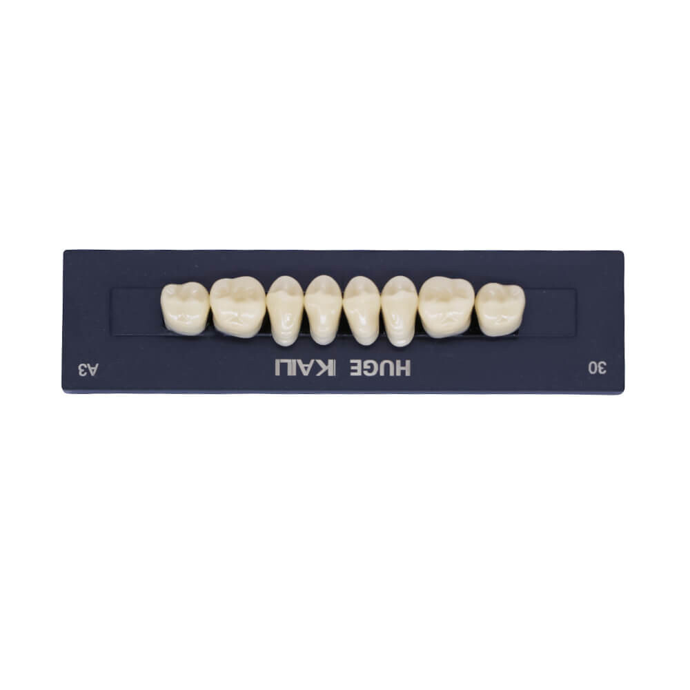 1Pack 112Pcs/Pack HUGE KAILI A3 Dental Synthetic Polymer Resin Teeth T2 L2 30 A3