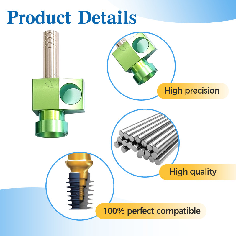 1/2/3/5/6/10/20/50 pcs Titanium transfer for Multi Unit fit to Hiossen Osstem TS