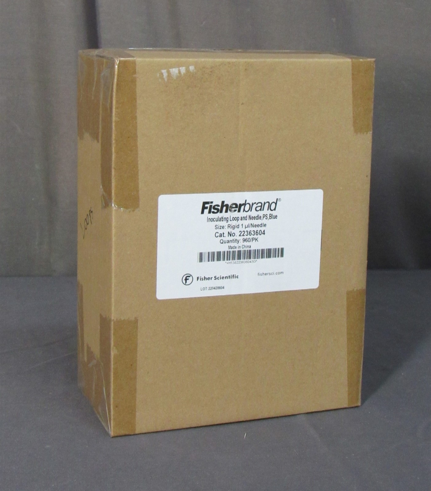 * New Fisherbrand 22363604 Disposable 1 μl Inoculating Loops; QTY 960
