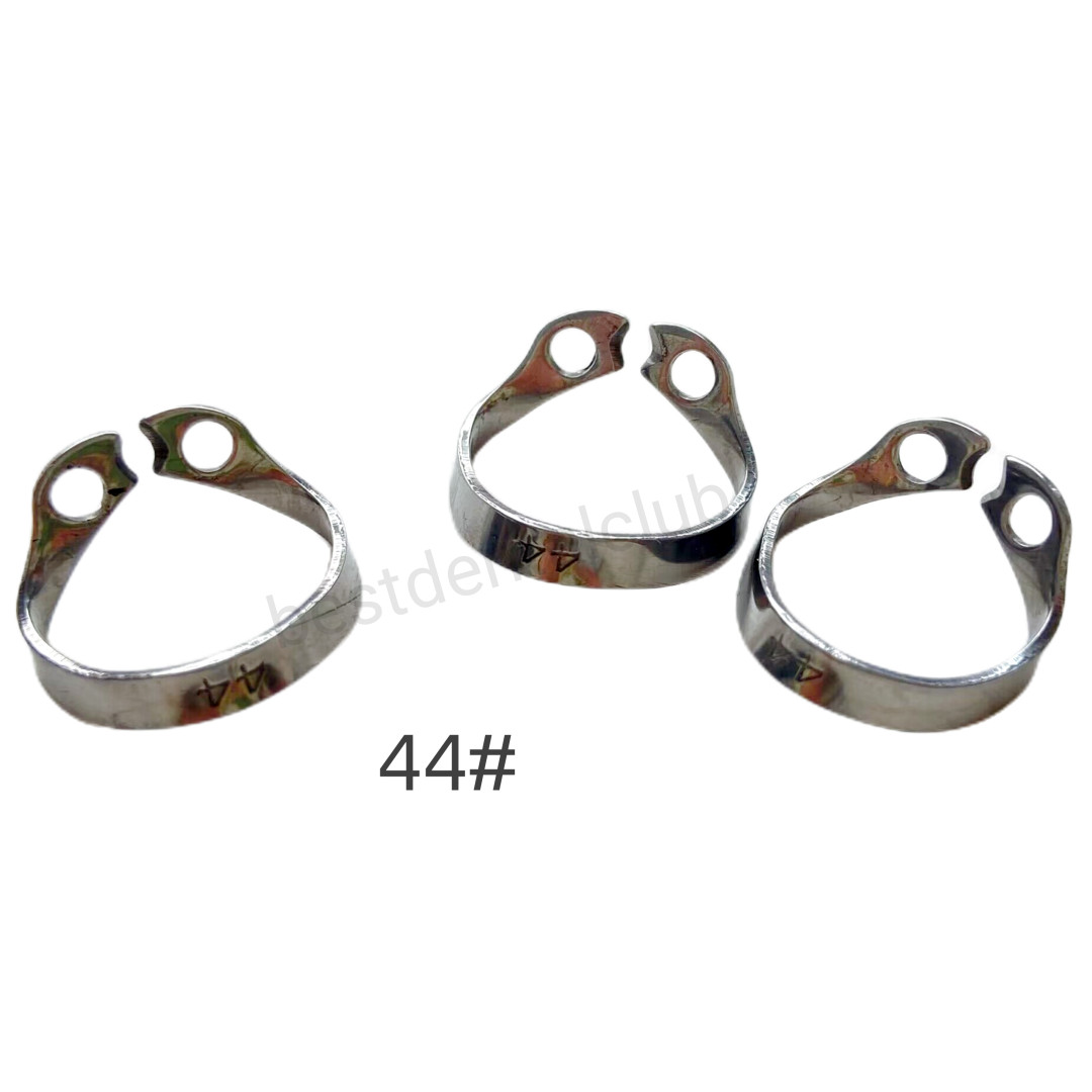 10Pcs Dental Rubber Dam Clamps #44 Brinker Clamp Anterior Retractor #B4 Bicuspid