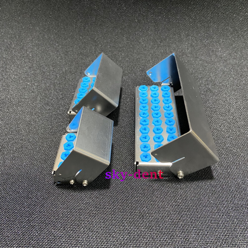 8/12/30 Hole Dental Implant Drills Organizer Holder Sterilization Case Bur Block