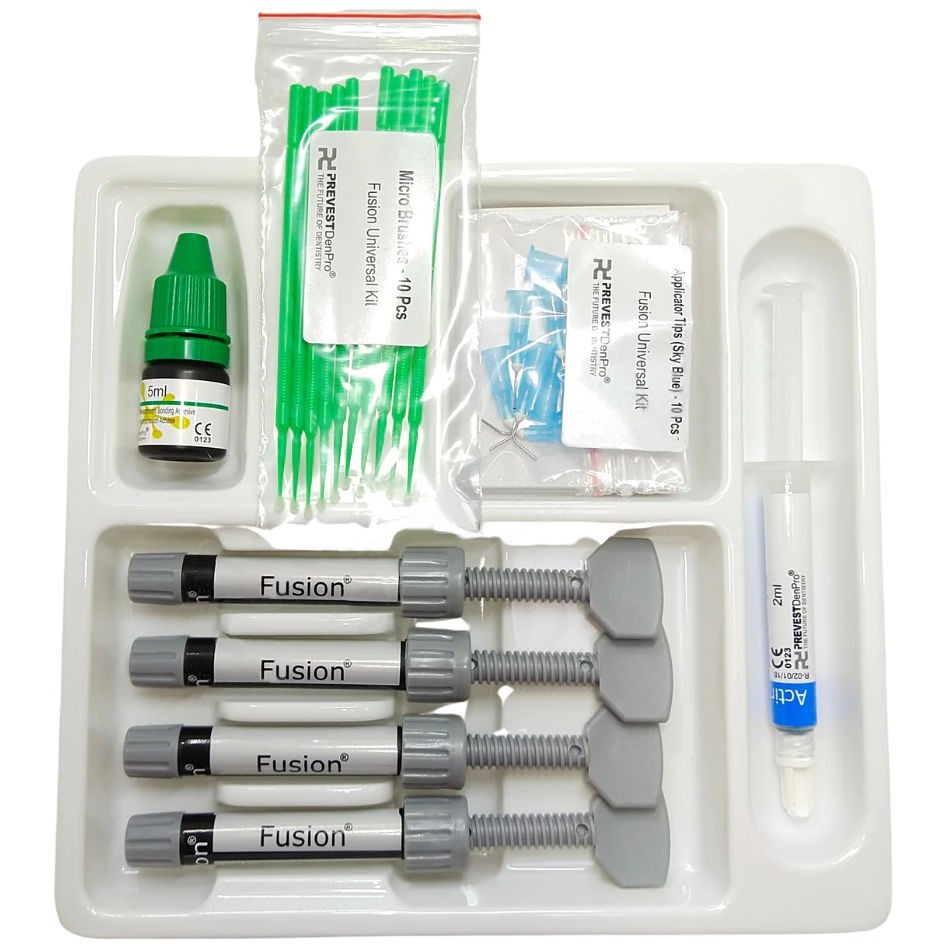 Prevest DenPro Fusion Universal Kit Dental Nano Resin Composite Kit (Free Ship)