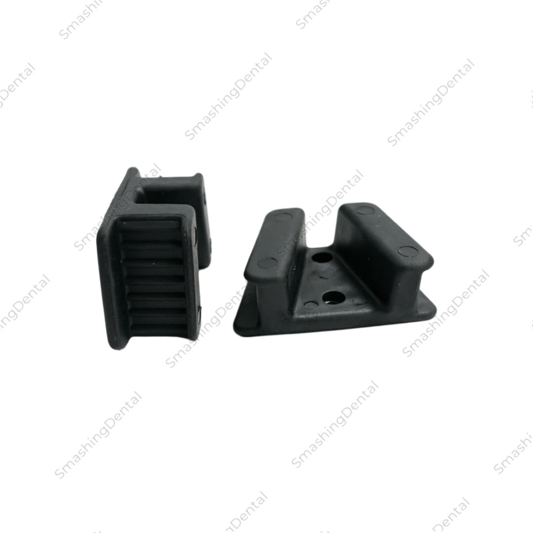 5Pcs Dental Black Mouth Prop Bite Block Adult-Large Latex Free Strong Vision USA