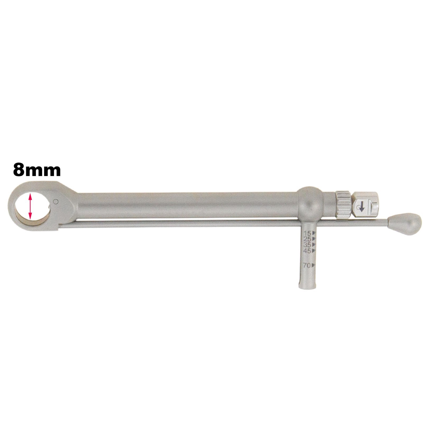 Dental Nobel 8mm 15-70Ncm Hand Implant Prosthetic Manual 7mm Torque Wrench
