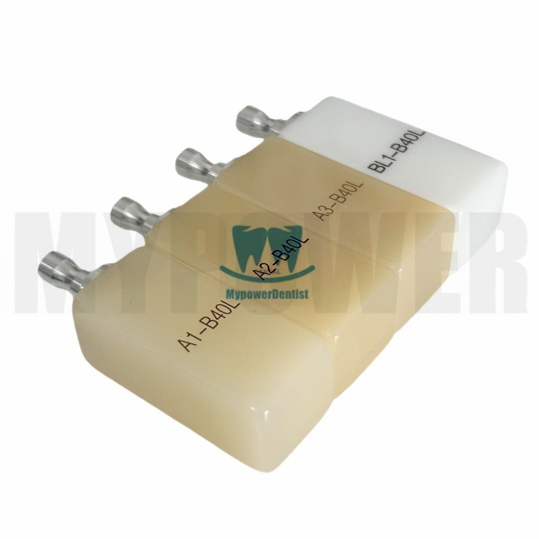 Dental PMMA Block CAM CAD CEREC B40 Block Non Firing Milling Sirona A1 A2 A3 BL1