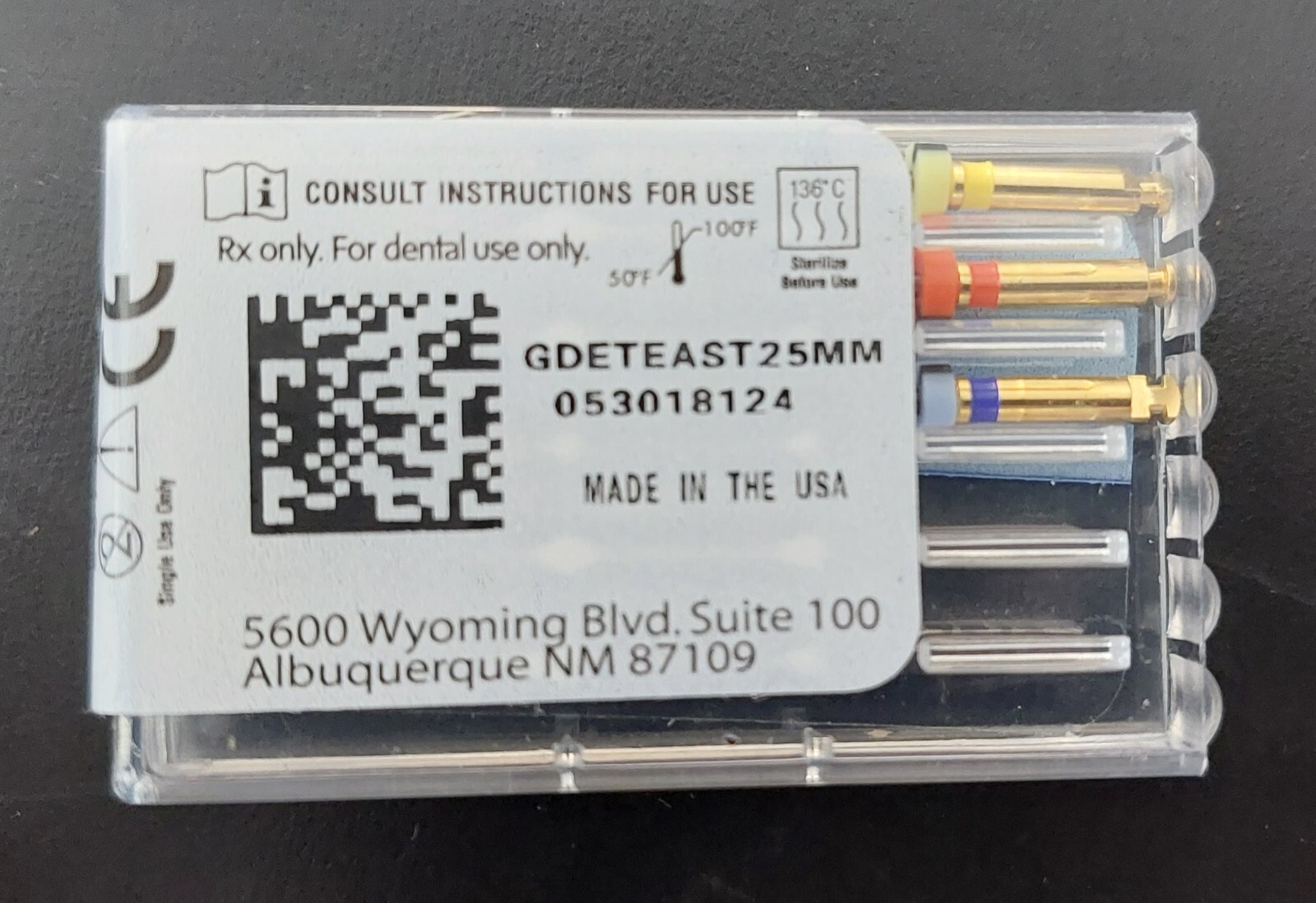EdgeEndo, EdgeFiles, EdgeTaper Encore, Platinum,  21, 25, 29 mm, Taper 04, 06