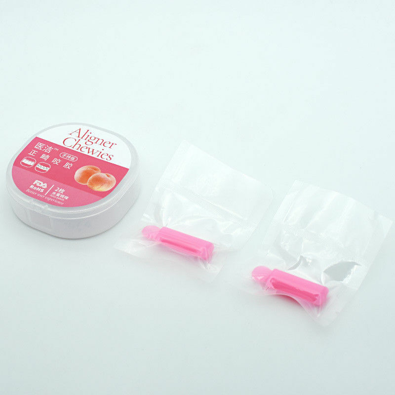 Aligner Tray Seaters Dental Aligner Chewies 5-Color 3-Flavor 2pc/Box