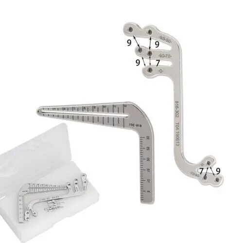 Dental implant Surgical Drill guide Locator Instruments set tooth Measuring rule