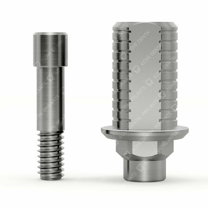 10 x Anti Rotation Ti-Base CAD CAM Interface 3i® Certain® RP 4.1 Dental Abutment