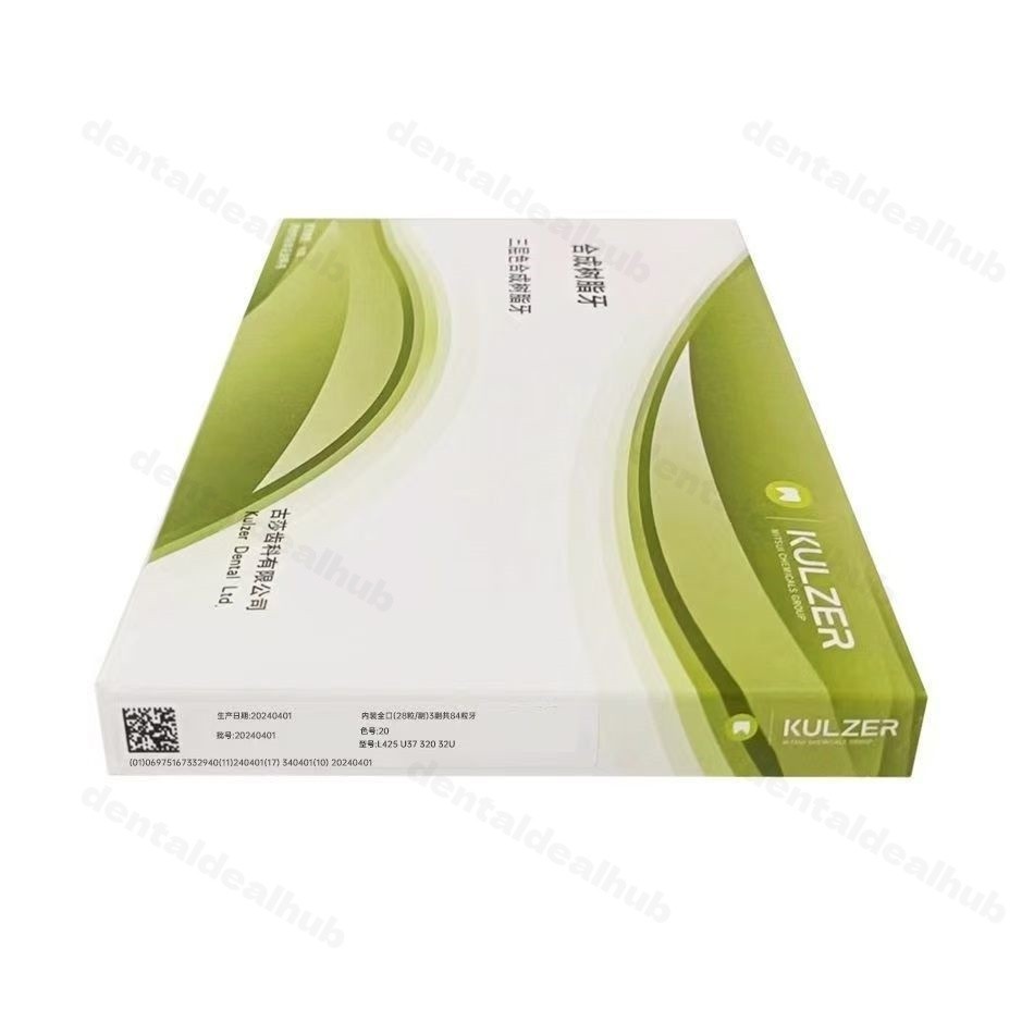 3 Layer Synthetic Resin Teeth Kit 3 Sets Box for Denture Making