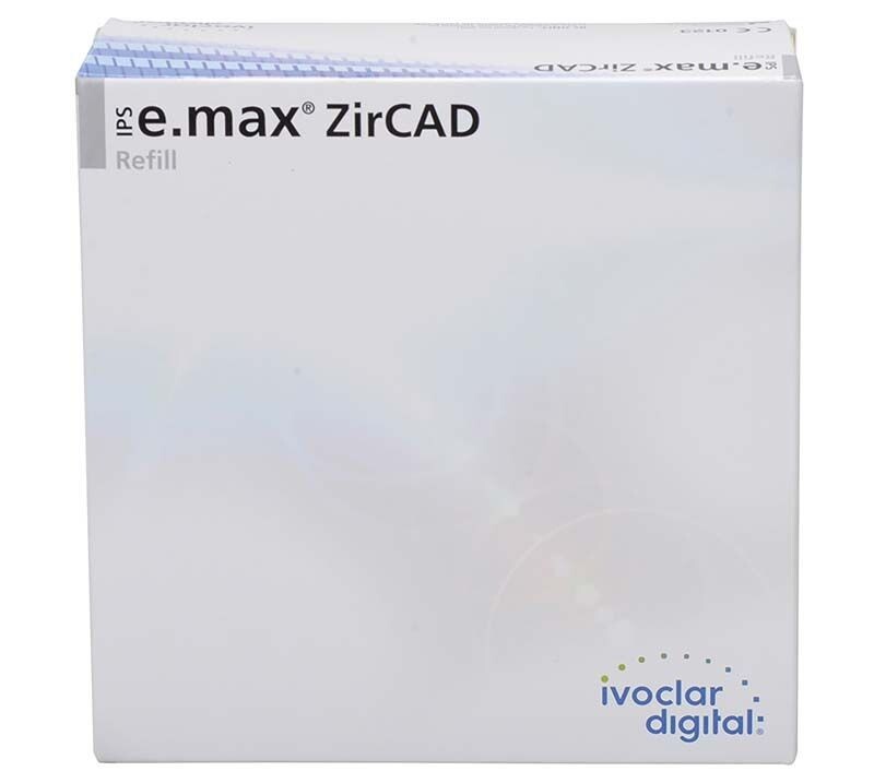*1-Piece* Ivoclar Vivadent IPS e.max ZirCad LT 2 Refill 98.5-20mm 686848