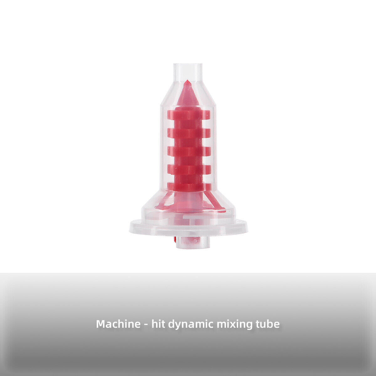 50 Pcs Dental Disposable Impression Red Penta Syringe Intraoral Mixing Tips Tool