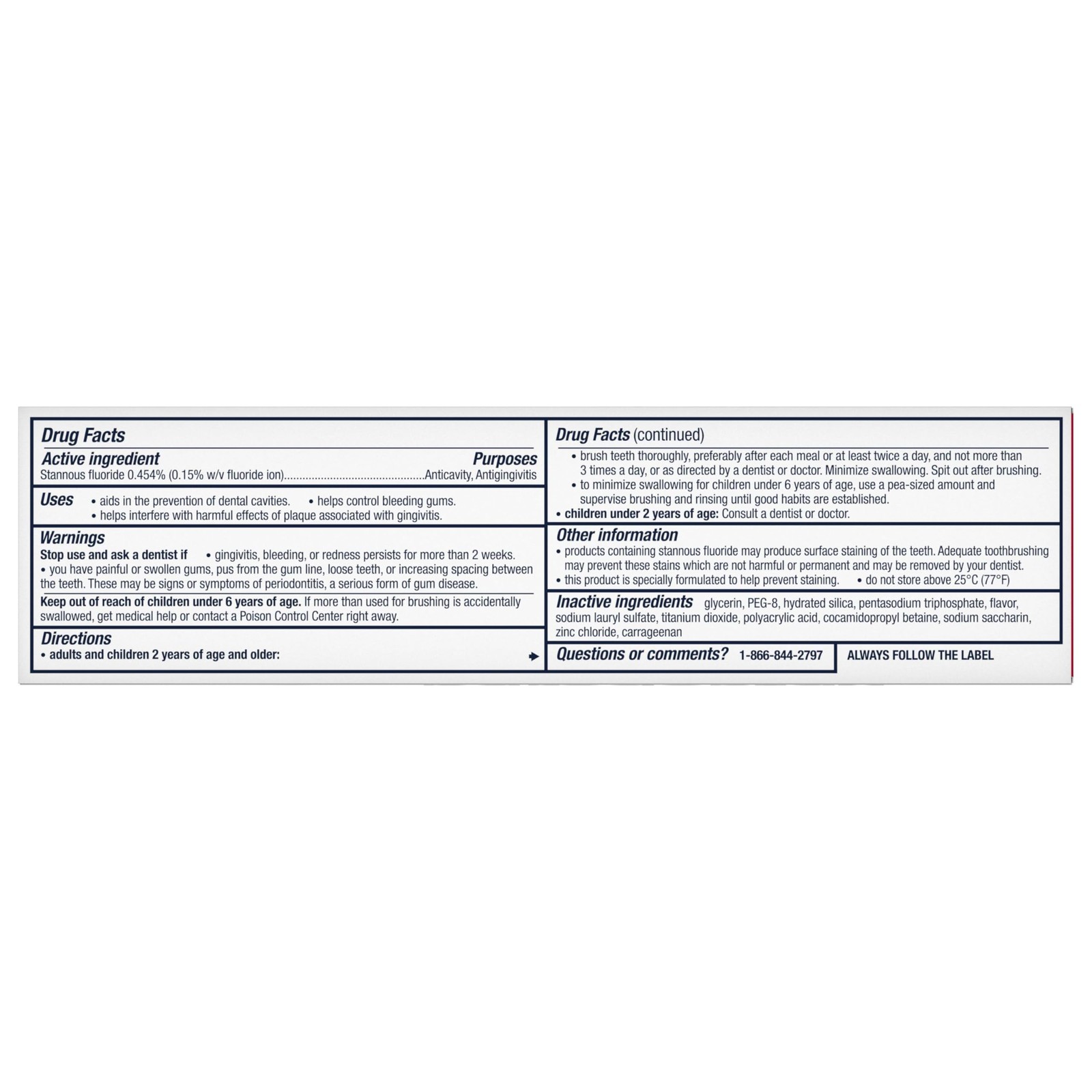 Parodontax Active Gum Repair Breath Freshener Toothpaste, 3.4 oz