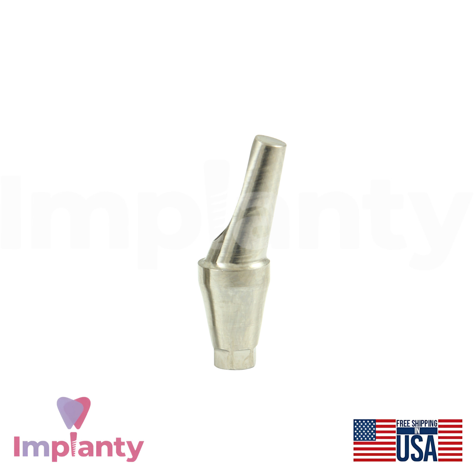 0sstemTS Compatible Regular Platform Angled Anatomic Dental Prosthetic 17°