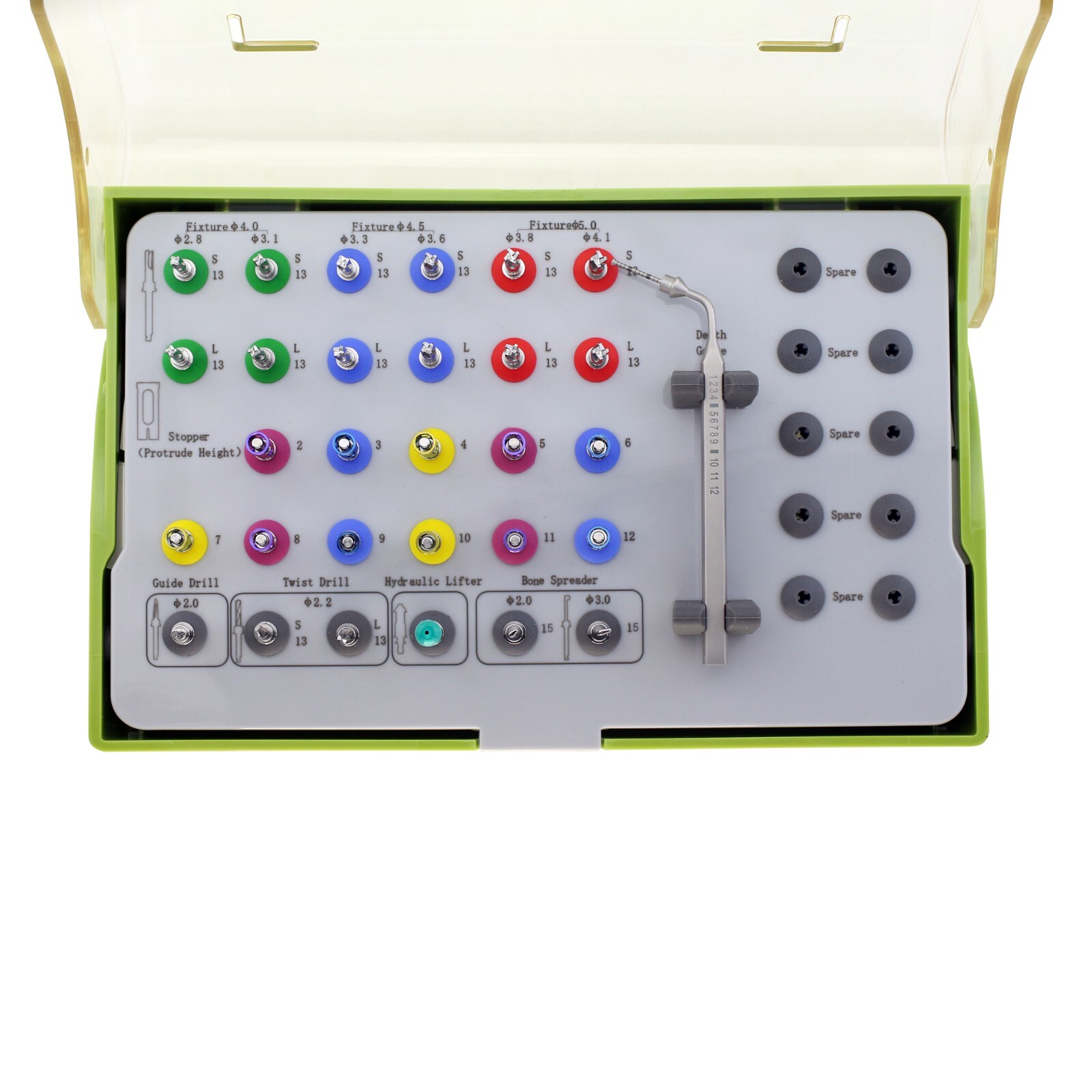 HIOSSEN CAS Implant Sinus Kit Osstem Hydraulic Membrane Lifter Crestal Approach