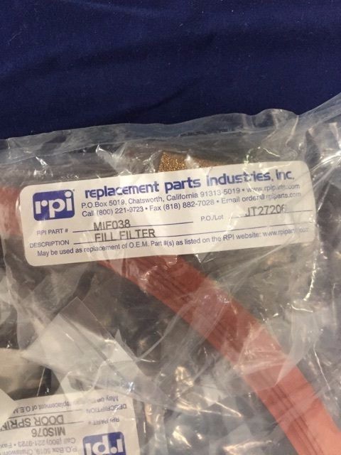 RPI Door & Dam Gaskets Ritter Midmark M11 Sterilizer PM Kit