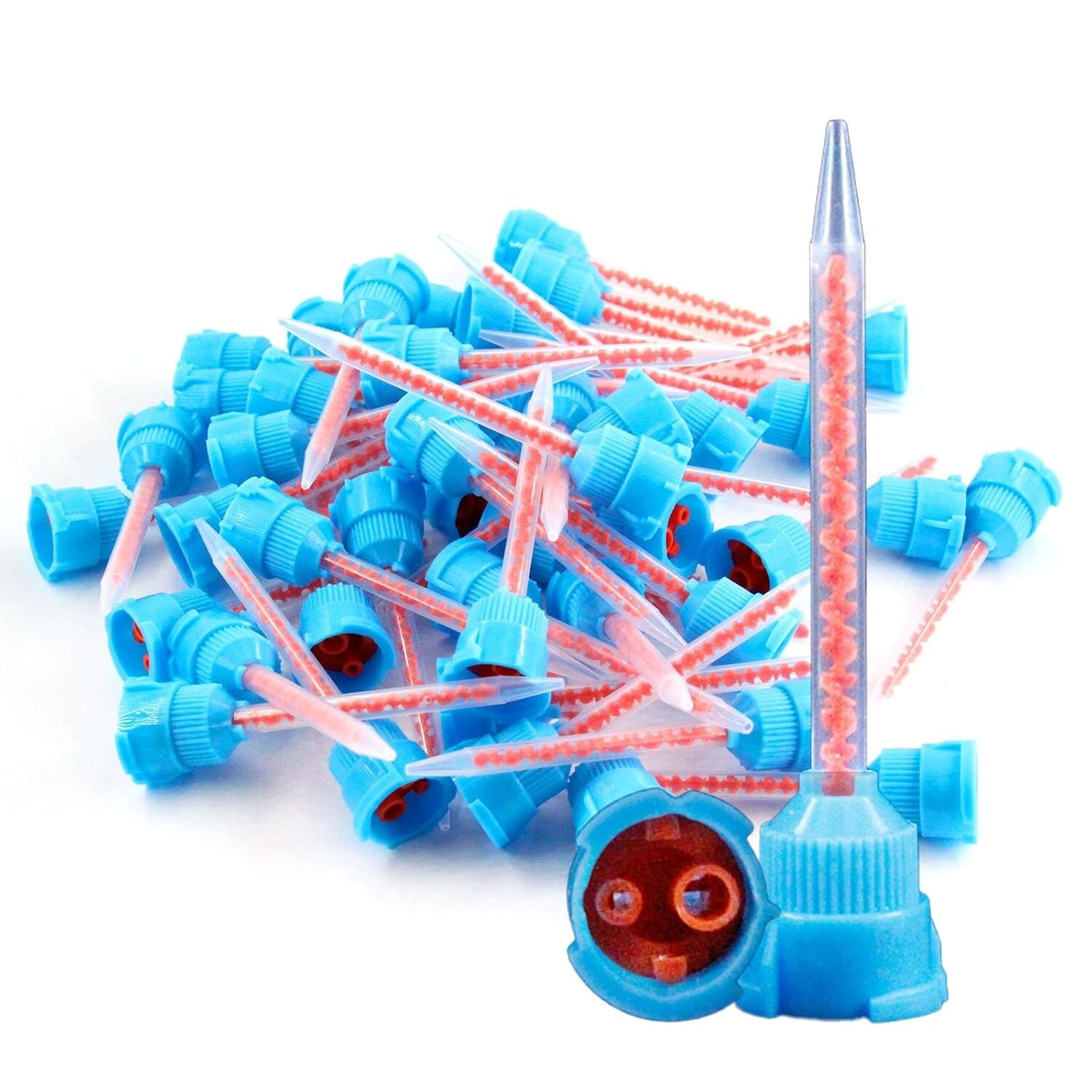 100Pc Dental Mixing Tips 6.5mm /5.4mm /4.2mm Grown &Bridge Impression VPS PVS