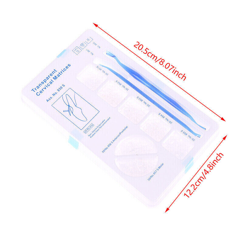 Dental Transparent Composite Gingival Retractor Cervical Matrices Clear Matrix
