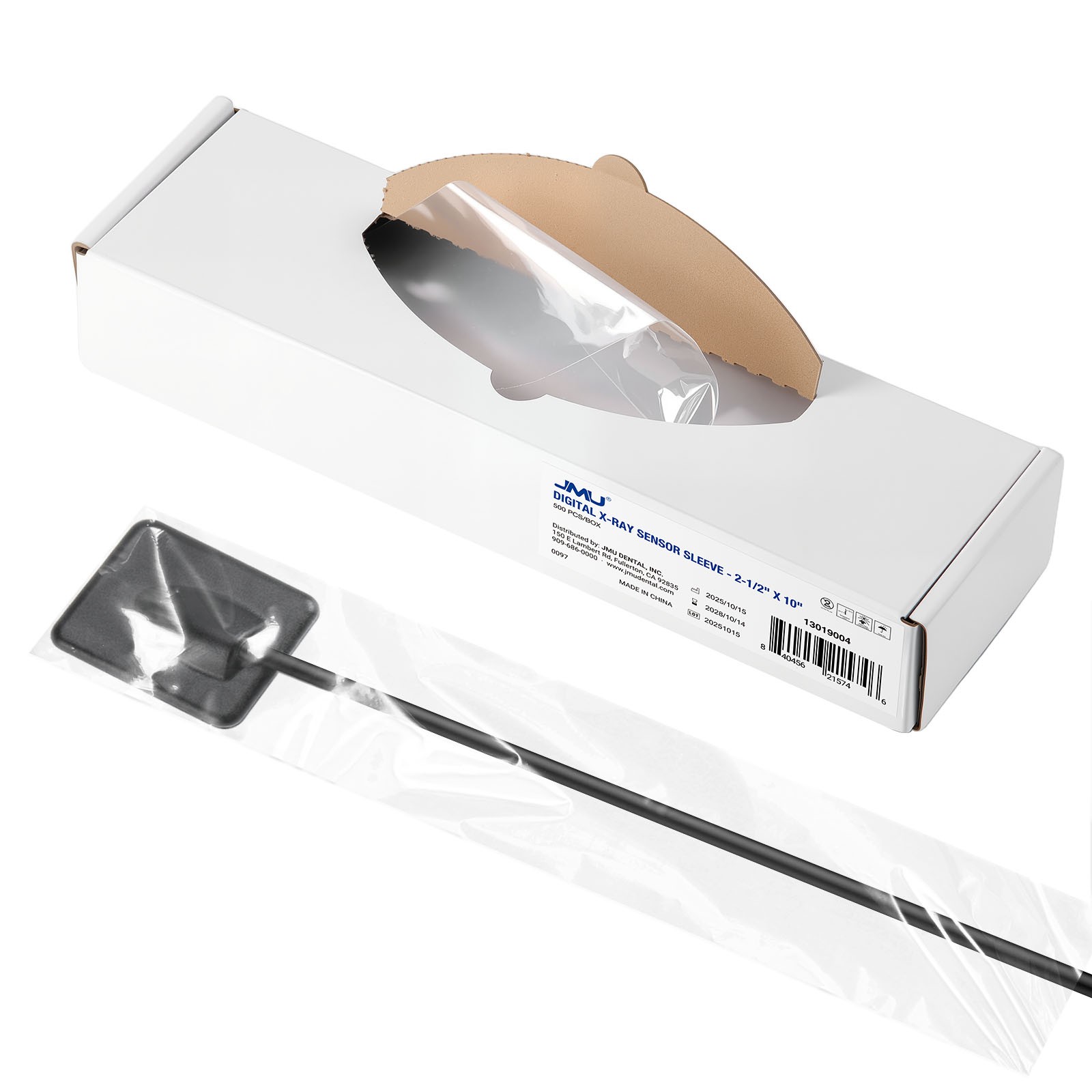 500Pcs X-Ray Head Sleeve JMU Dental Disposable Protective Covers Multiple sizes