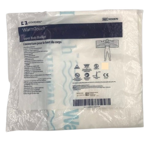 Covidien WarmTouch Upper Body Blanket 5030870 61cm x 183cm White