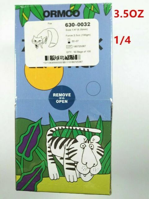 ORMCO Zoo Park Dental Rubber Bands Orthodontic Elastics Chains Ties 3.5OZ