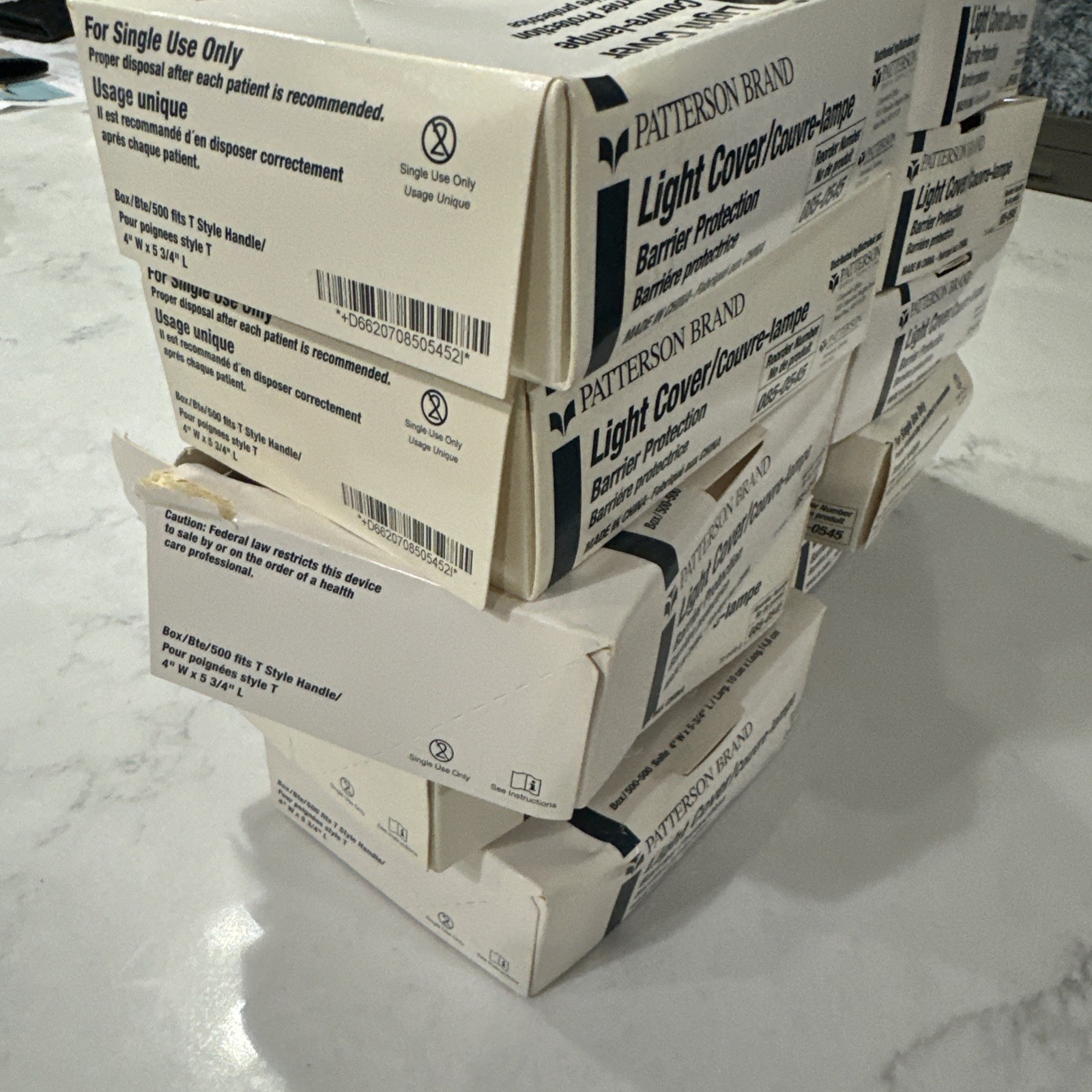 T-Style dental Light Handle Cover Sleeves – 4″ x 5-3/4″ Patterson PRIORITY MAIL