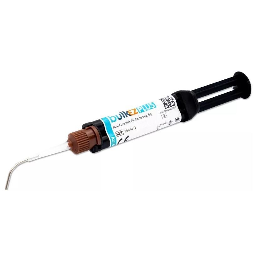 *1-Pack* Danville BulkEZPlus Dual-Cure Bulk Fill Composite A2/B2 Syringe 9000172