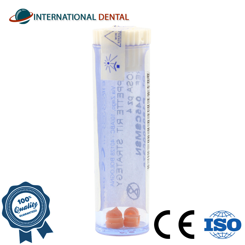 4 Dental Fixture OT Strategy Soft Silicone Cap Ball Attachment Overdenture Lab