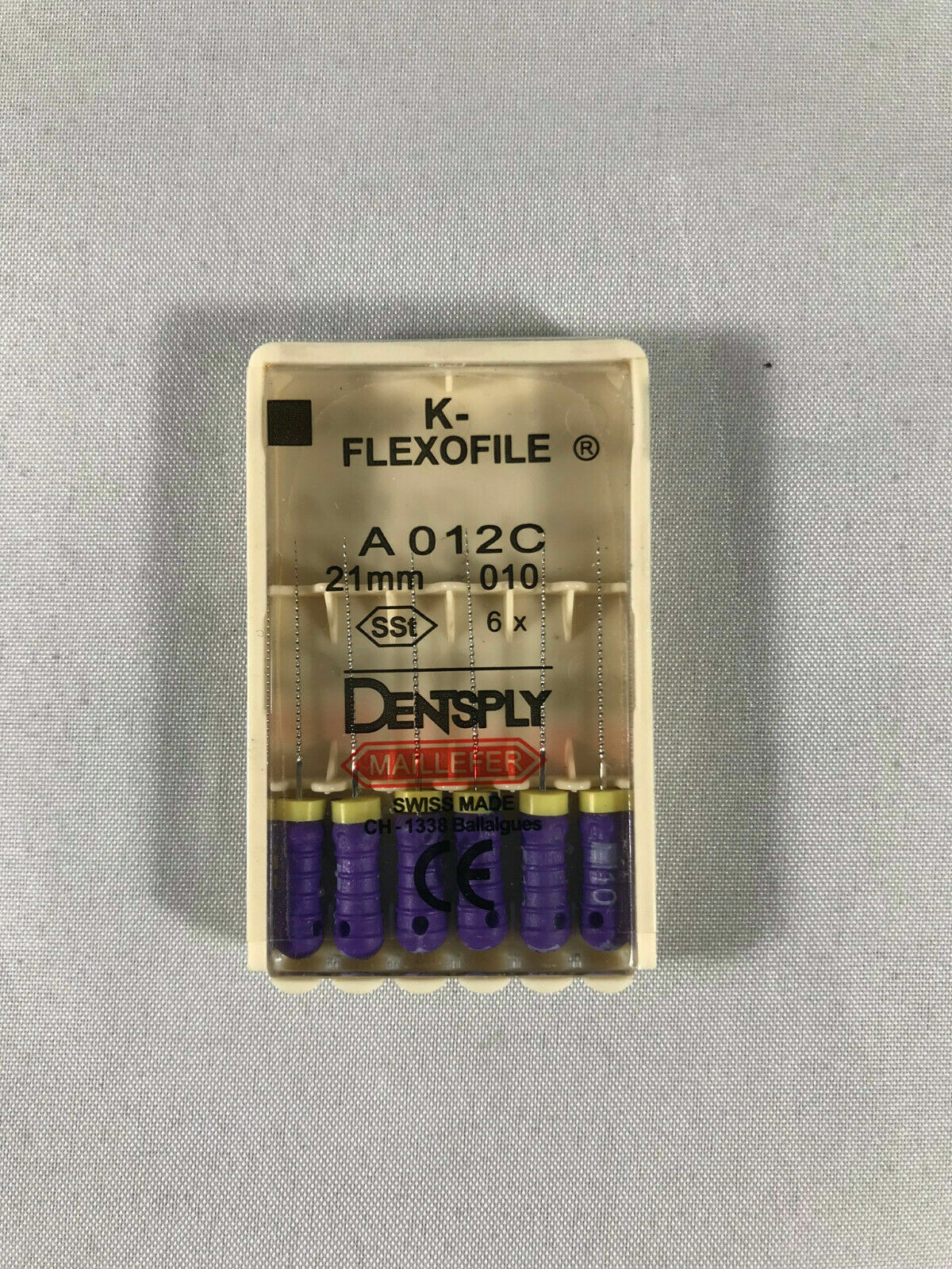 Dentsply Maillefer K-Flexo SS file Endodontic 21mm All sizes 30 files/pk