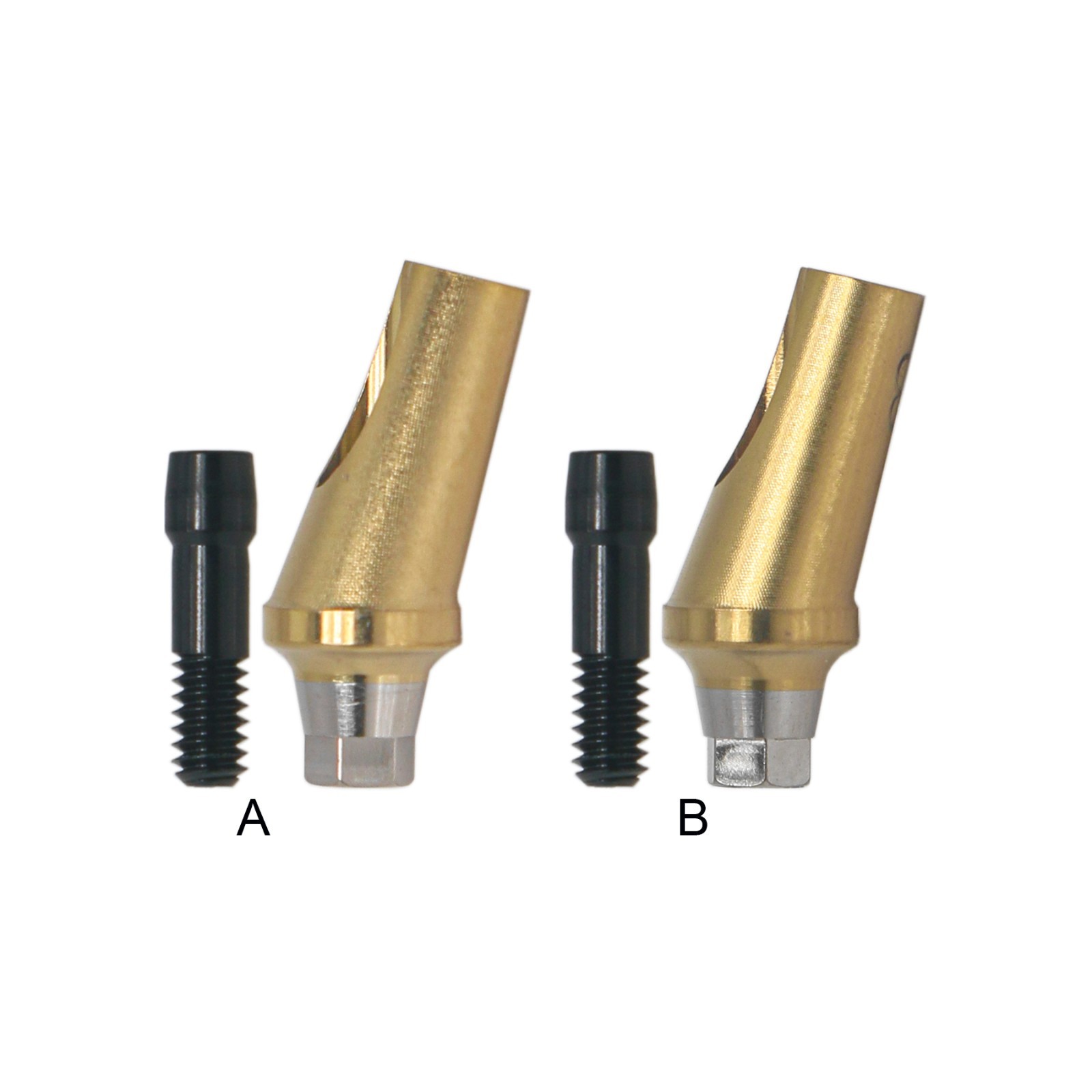 Regular Platform Ø5.0mm 17° Angled Abutments Dental Osstem GS Implant Titanium