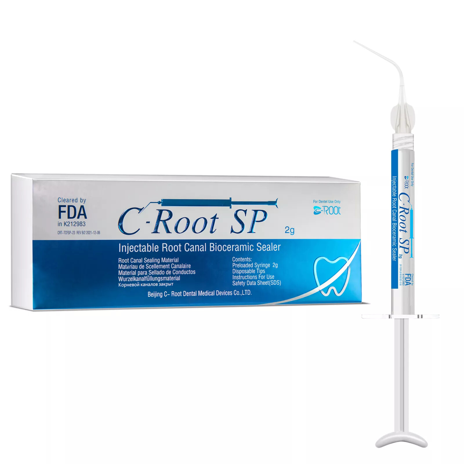 C-Root SP Injectable Root Canal Bioceramic Sealer 2g Syringe Buy 3 Get 1 Free
