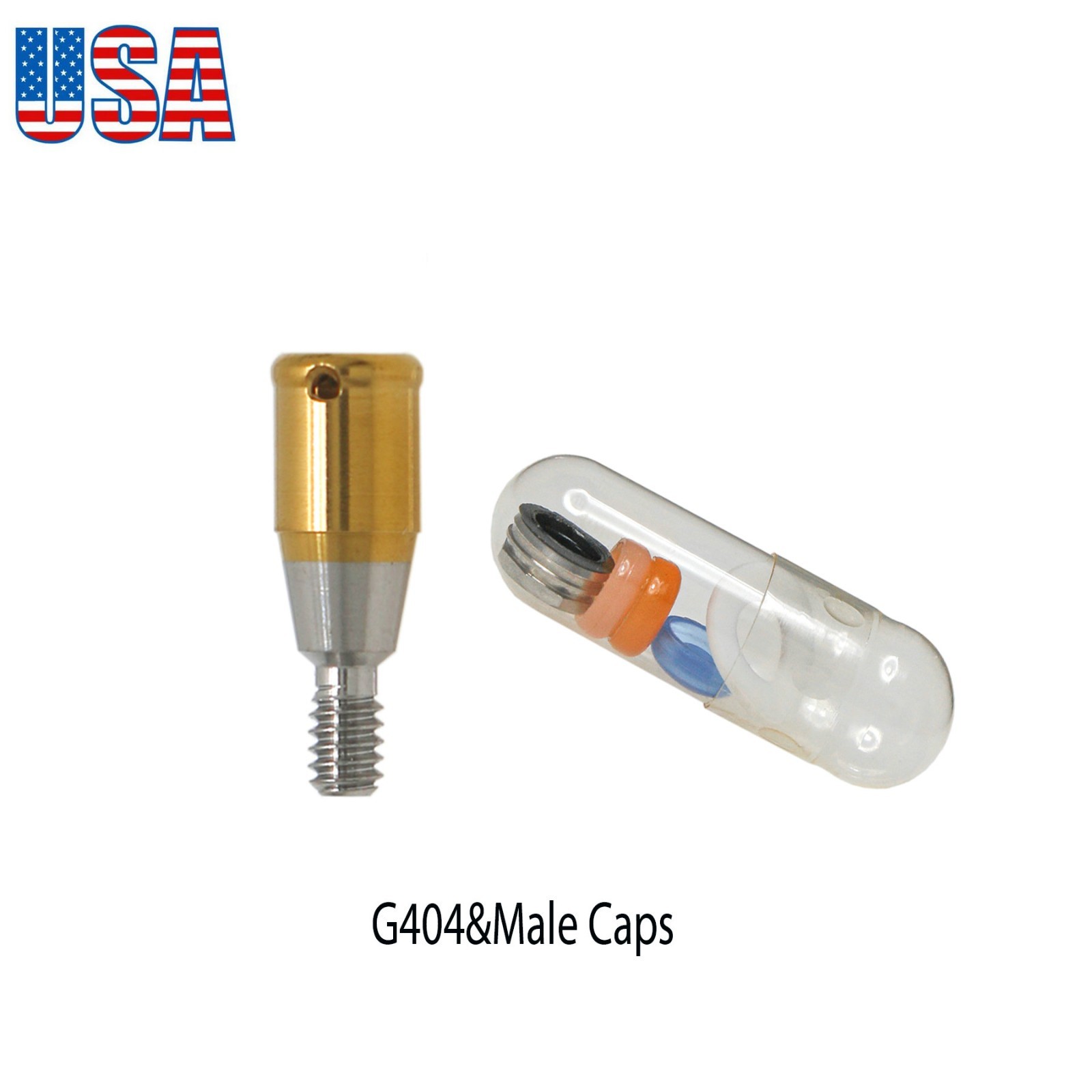 US Implant Locator Attachment Abutment For Hiossen ET Regular Platform 1.0-7.0mm