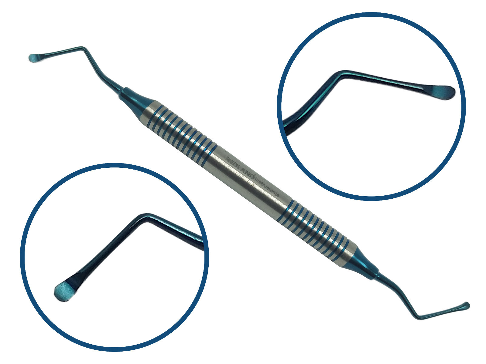 Redland Dental Lucas Curette 85 Blue Line RS-4904-B-1 USA