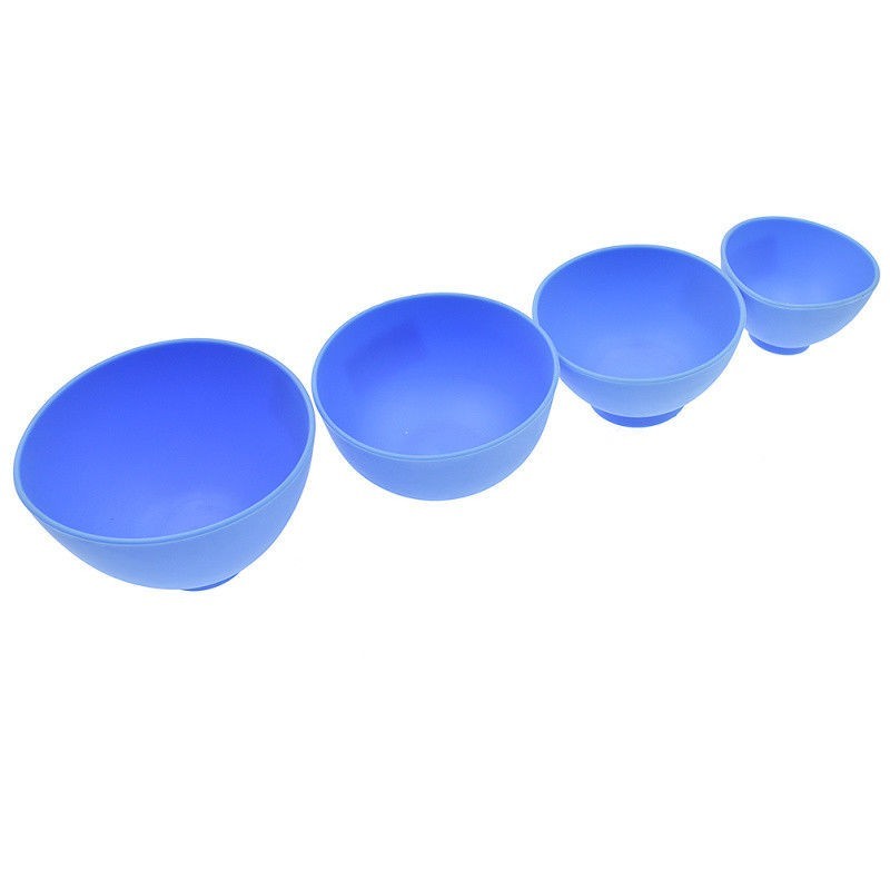 Dental Rubber Flexible Mixing Bowl Spatula For Impression Material