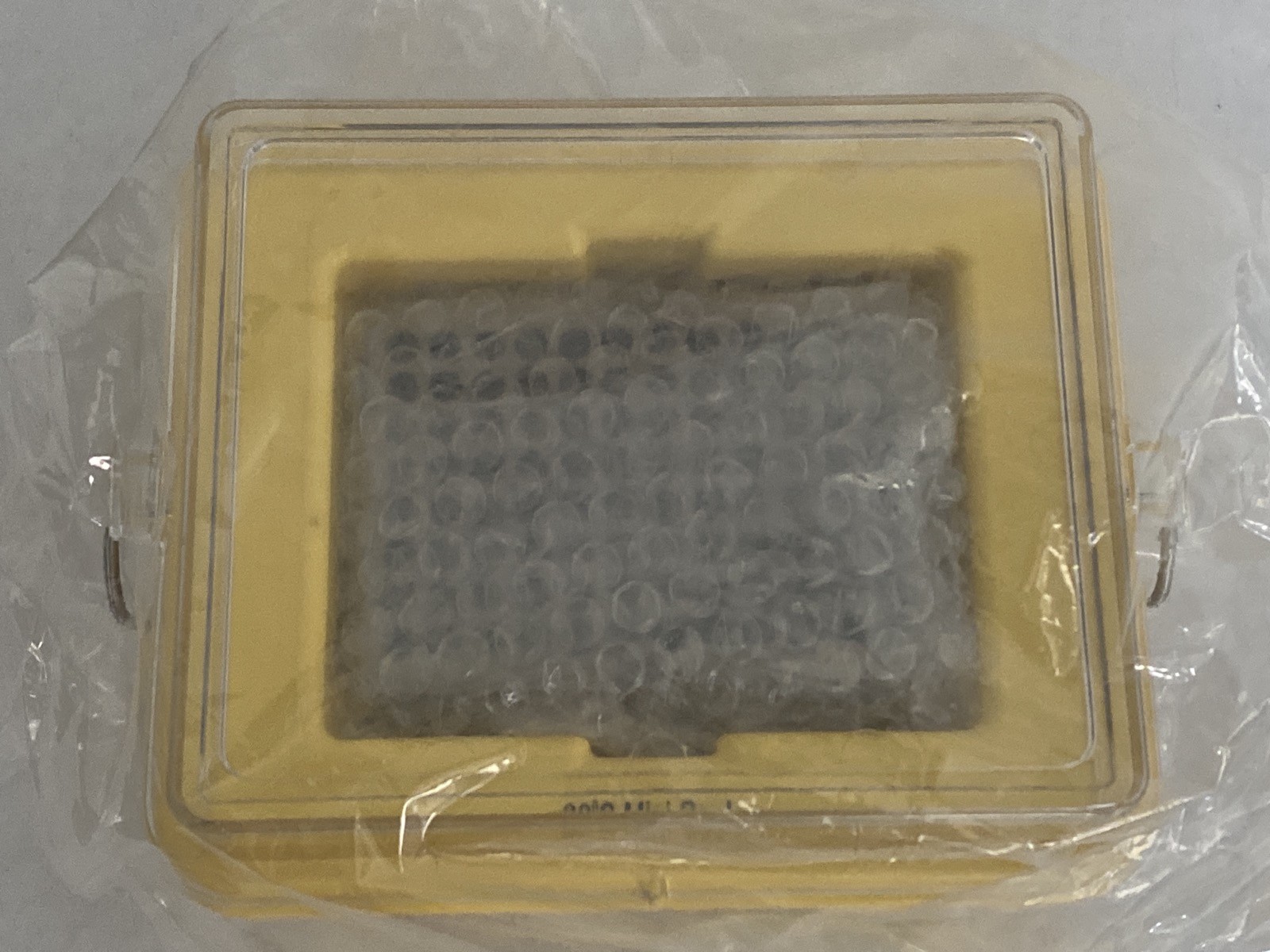 GLOBE SCIENTIFIC Mini Cooler -20°C 96-Place 8×12 0.2mL PCR Tube Yellow 454027