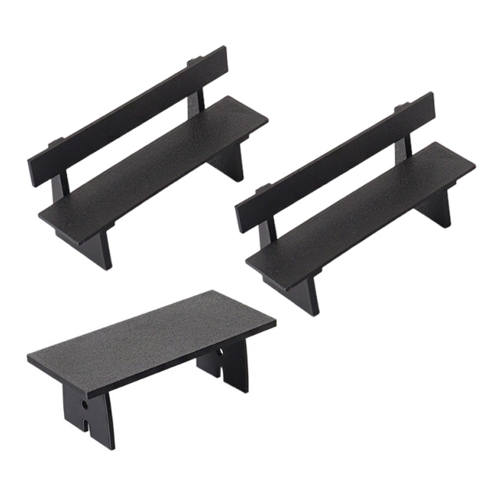 3 Pcs Dollhouse Accessories Landscape Chair Ornament Double Model
