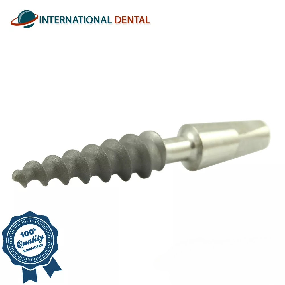 1x GDT Dental One Piece Fixture Titanium SLA Prosthetic Integrated Ø2.4-5.0mm